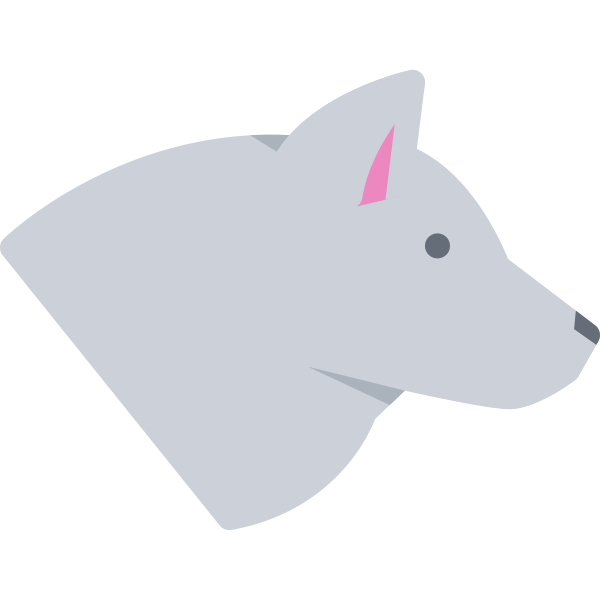 wolf Svg File