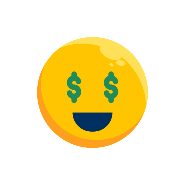 Business Dollar Emoji Emoticon Finance Money SVG File Svg File
