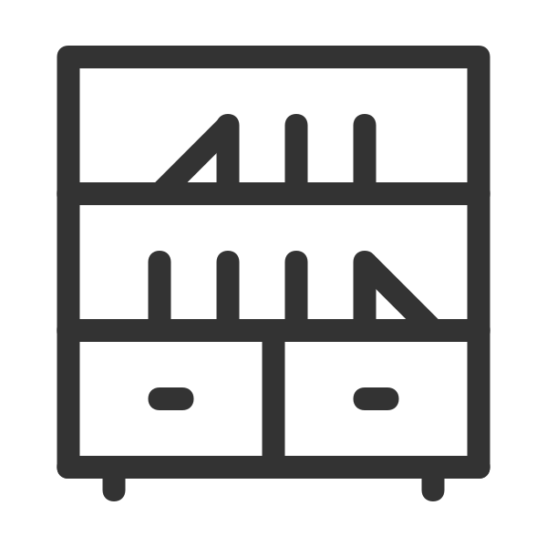 BOOKCASE Svg File