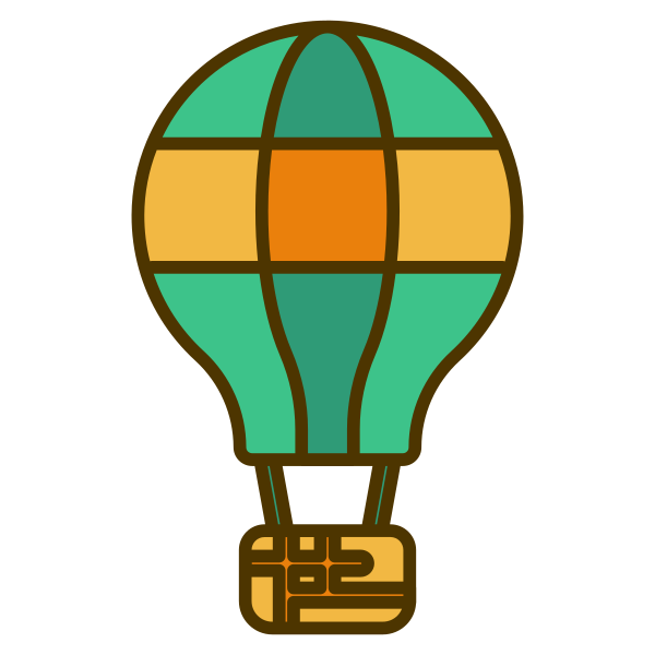 线性热气球