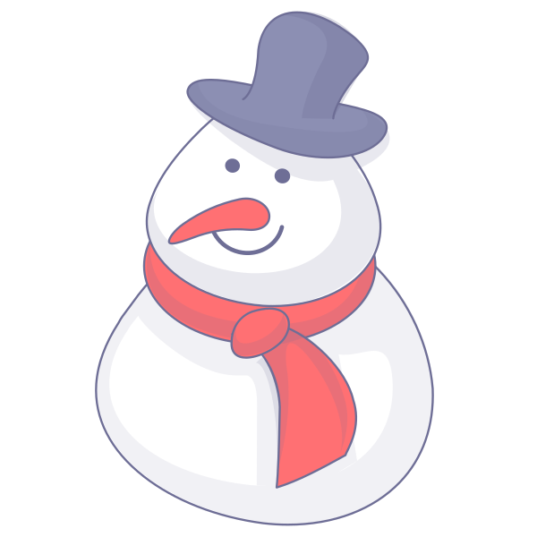 雪人 Svg File