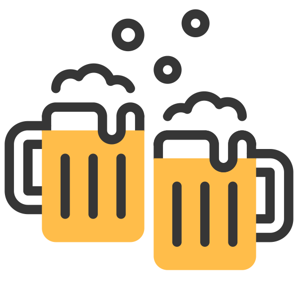 Alcohol Beer Celebration Cheers Drink Happy Svg File