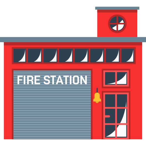 Fire Station Svg File