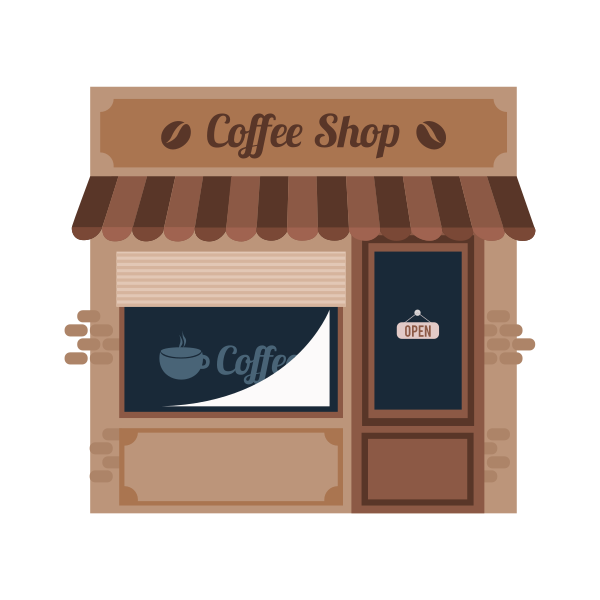 Coffee Shop Svg File