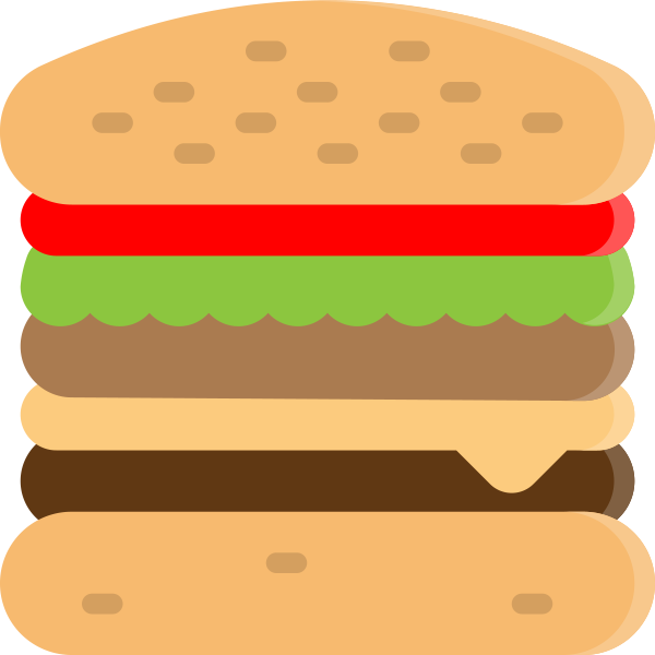 Bread Burger Fast Svg File