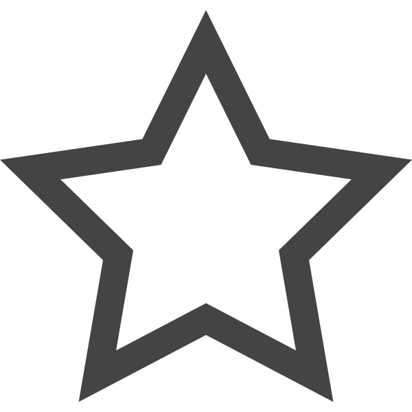 Star Empty Svg File