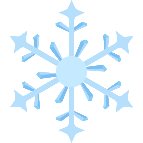 雪花 Svg File