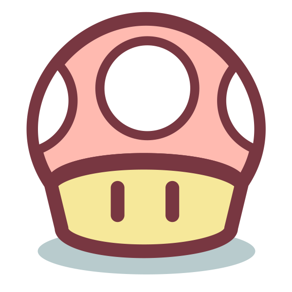 Mushroom From Mario Svg File