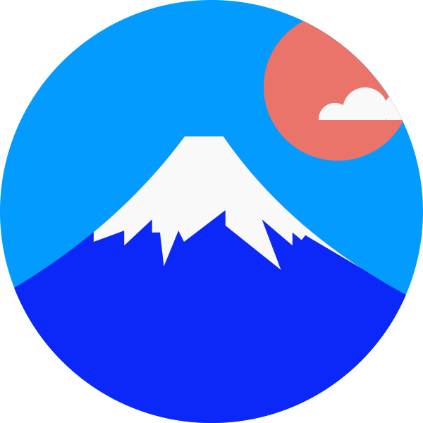 日本富士山 Svg File