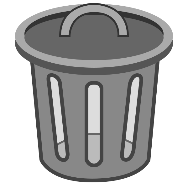 Trash Empty Svg File