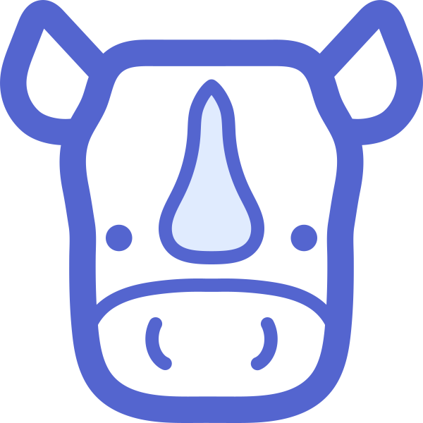 Sharp Icons Rhinoceros Svg File