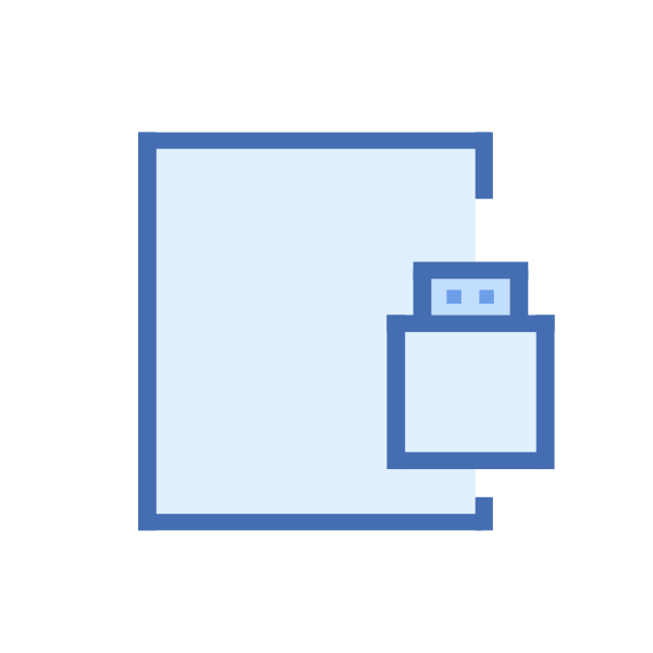 U Disk Data Logger SVG File Svg File