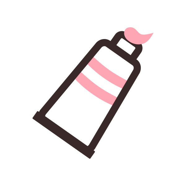 乳头膏 Svg File