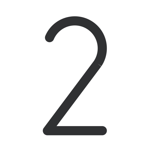 NumberTwo Svg File