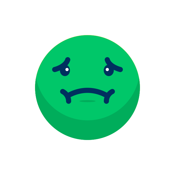 Emoticon Emotion Expression Face Nausea SVG File Svg File
