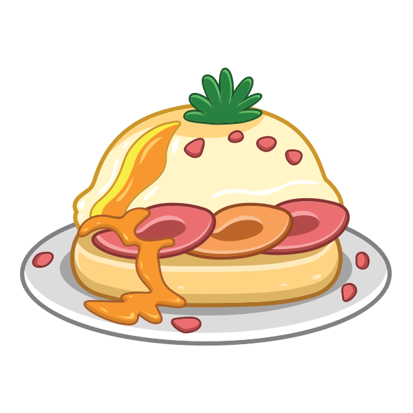 Egg Benedict Svg File