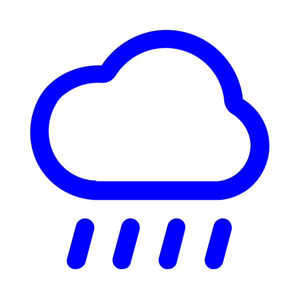 大雨 Svg File