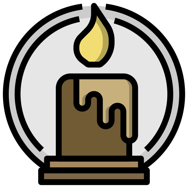 Burial Candle Cultures Svg File
