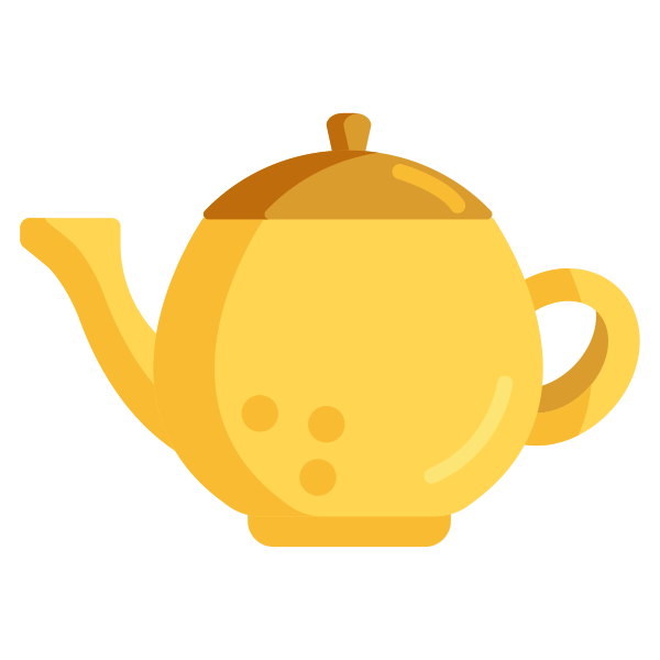 Porcelain Teapot Svg File