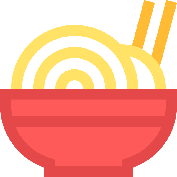 Icon Noodle Coloured Svg File