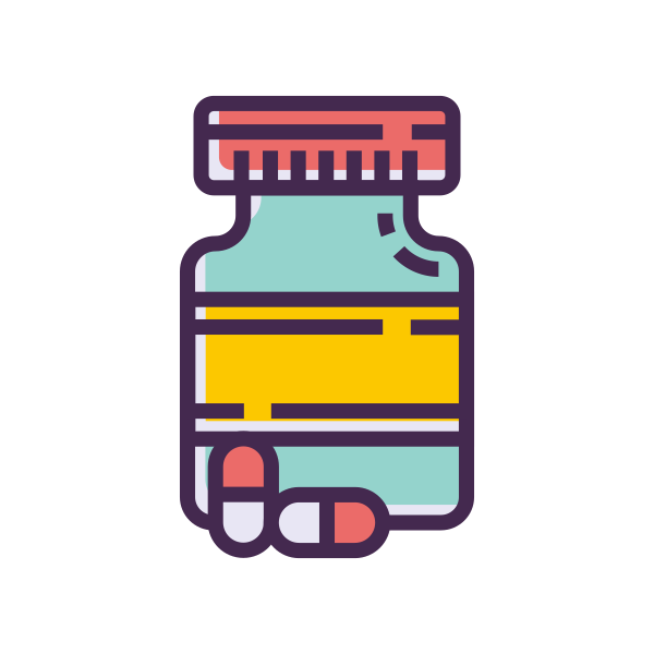 Pill Bottle Svg File