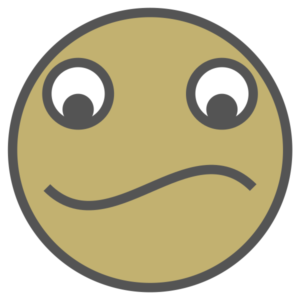 Face Worried Svg File