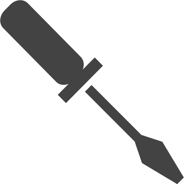 siglyphscrewdriver Svg File