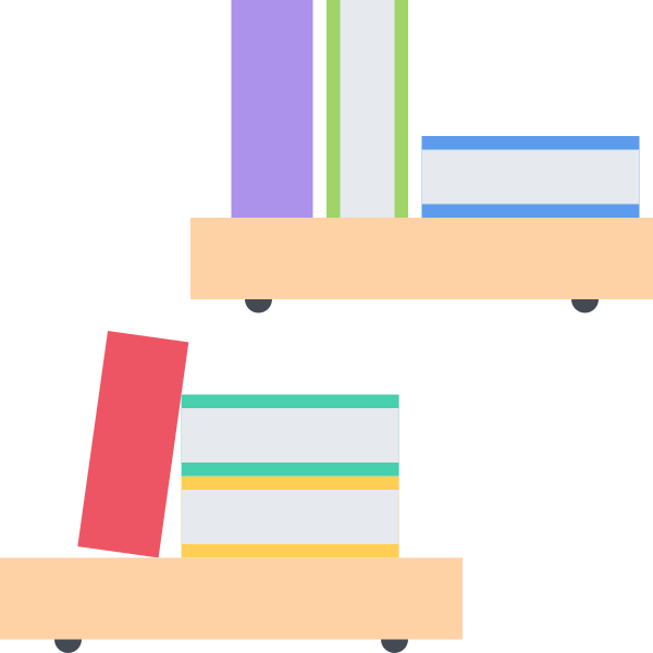 bookshelves Svg File