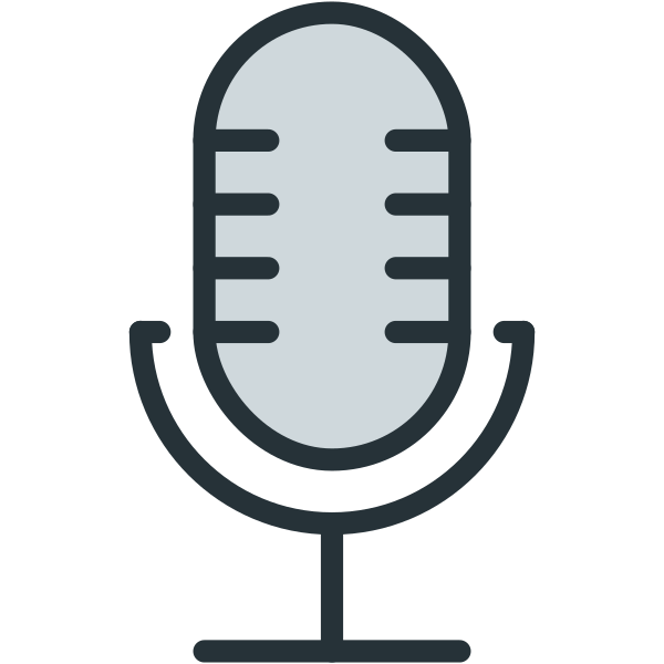 Mic Stand Up Svg File