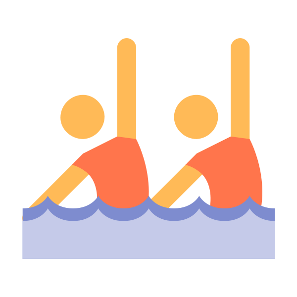 Synchronise D Swimming Svg File