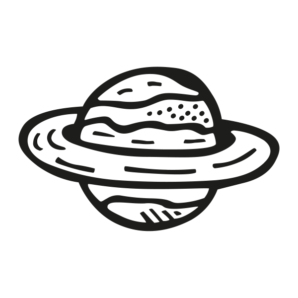 Saturn Svg File