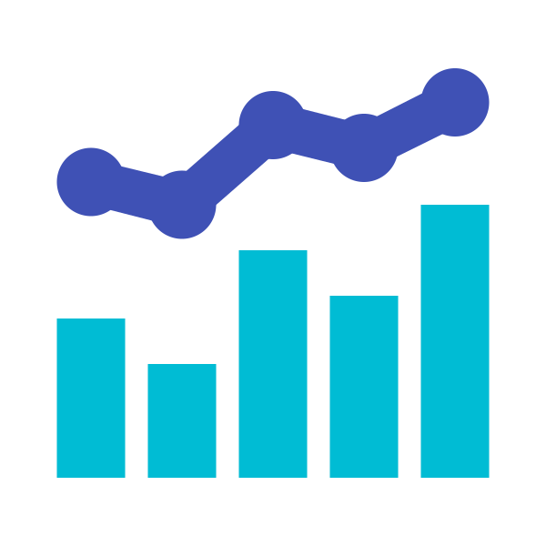 Combo Chart Svg File