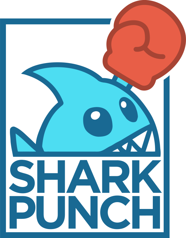 Shark Punch Logo Svg File