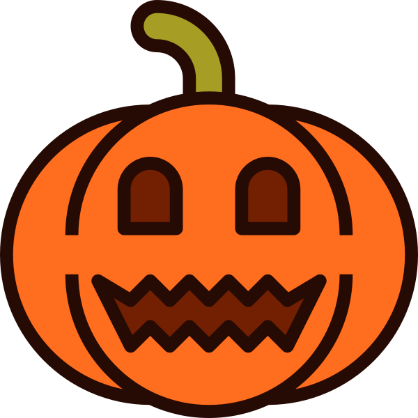 Emoji Pumpkin Halloween 33 SVG File Svg File