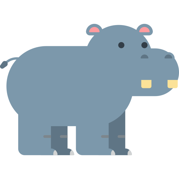 Hippopotamus Svg File