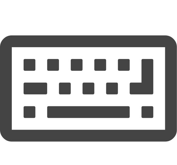 Keyboard O Svg File