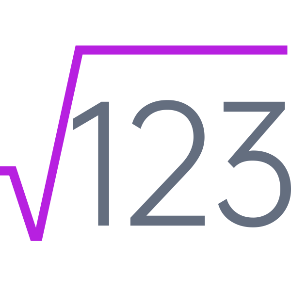 lightcomponentmathSQRT Svg File