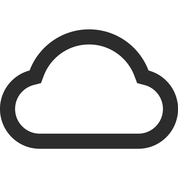 cloud Svg File