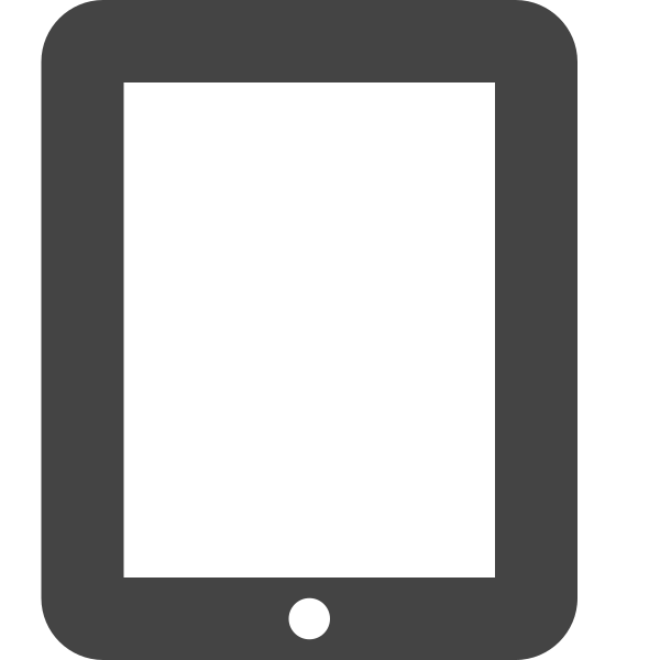 Tablet Svg File