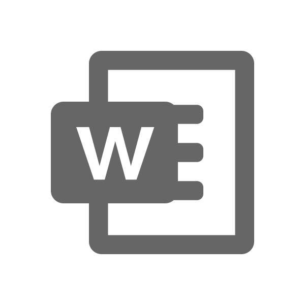 iconwordlinear24 Svg File