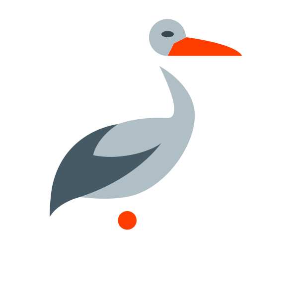 Stork Svg File