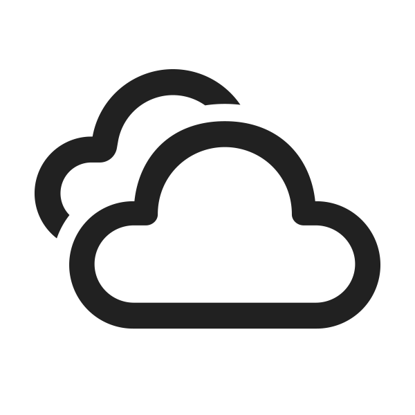 WeatherCloudy Svg File