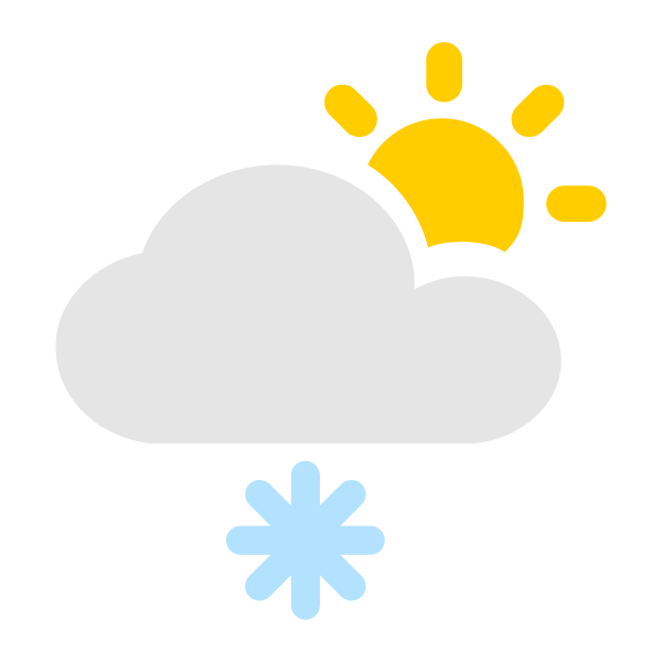 阵雪日间 Svg File