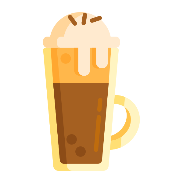 Coffee With Icecream Svg File