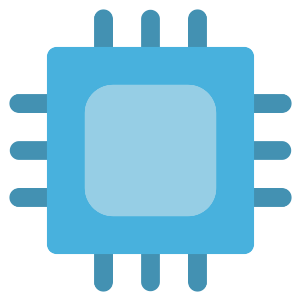 Computer Cpu Hardware 2 Svg File