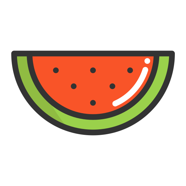 西瓜Watermelon Svg File