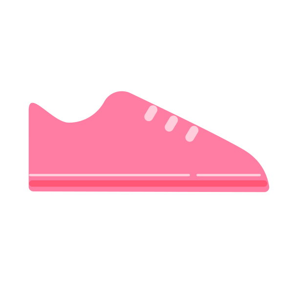 运动鞋 Svg File