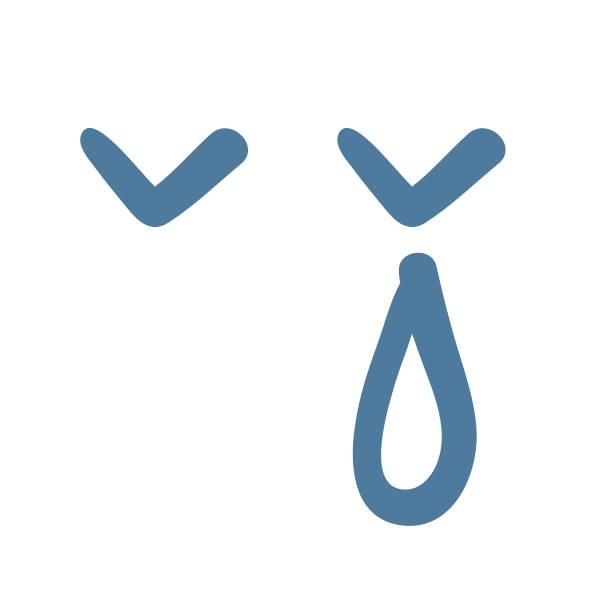 Cry Emoji Emoticon SVG File Svg File