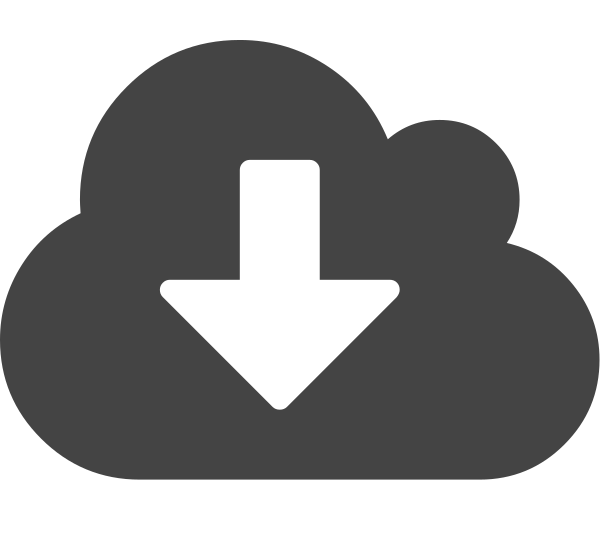 Cloud Download Svg File