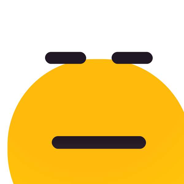 Expressionless Face SVG File